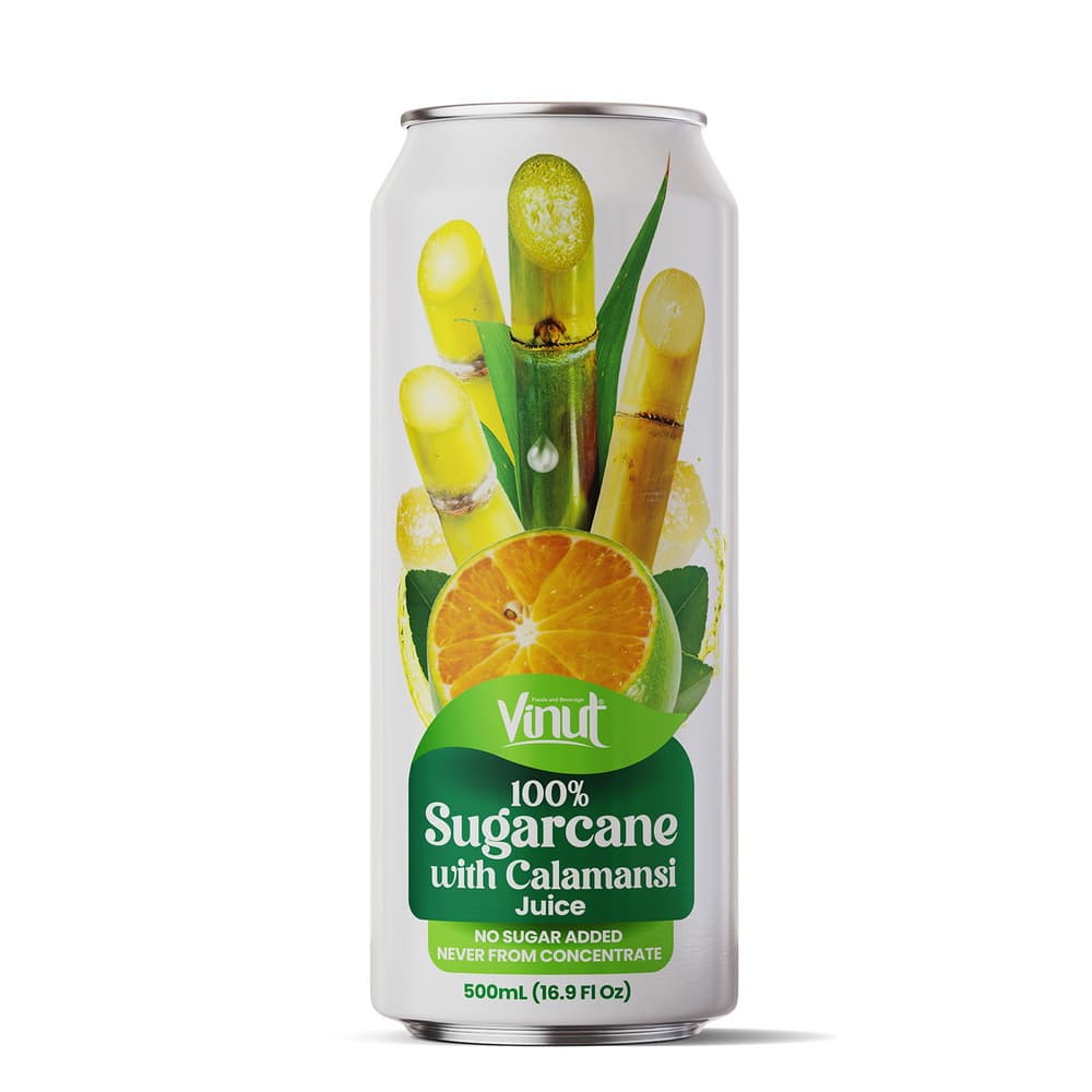 VINUT Bebida de Jugo de Caña de Azúcar 100% 16.9 fl oz - No Hecho de Concentrado