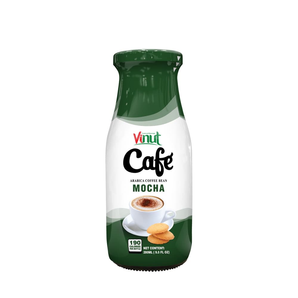 VINUT Café Mocha Arábica, Botella, 9.5 fl oz 280 mL