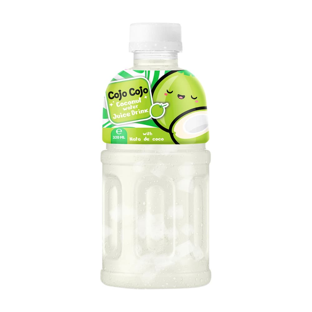 VINUT Bebida de Agua de Coco con Nata de Coco, Botella PET 320 mL