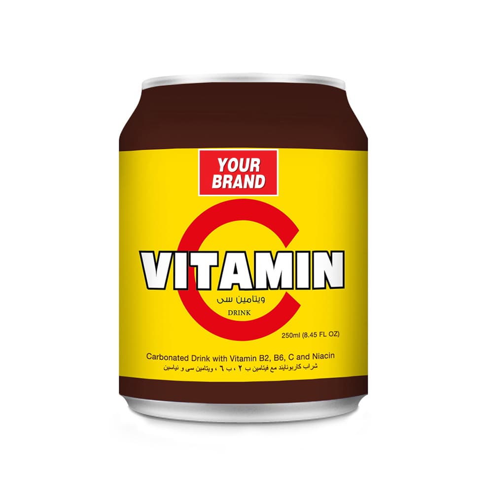VINUT Bebida con Vitamina C Carbonatada, Lata 8.45 fl oz 250 mL